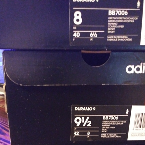 LAST 1 IN STOCK🌺Adidas Duramo 9🌺 New!! - Picture 7 of 8